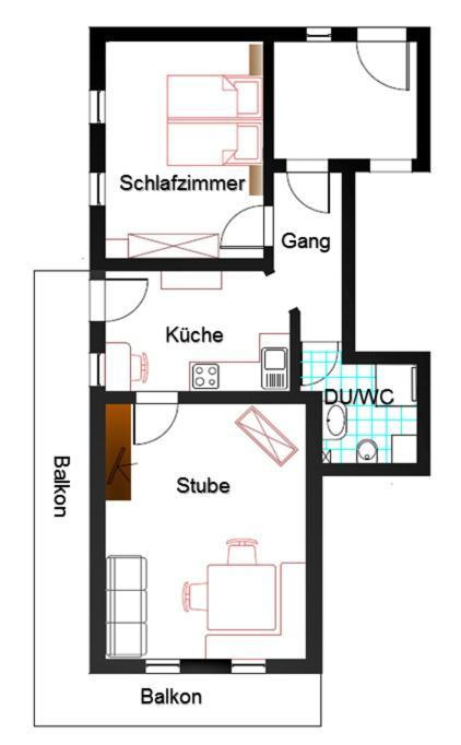Ferienhaus Veider Obertilliach Exteriör bild
